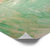 Berthe Morisot - Hystacks at Bougival Poster (Ecke)