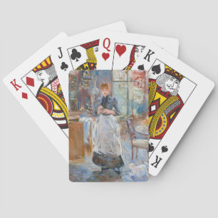 Berthe Morisot - Im Esszimmer Spielkarten