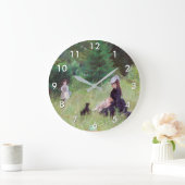 Berthe Morisot - Im Park Große Wanduhr (Zuhause)