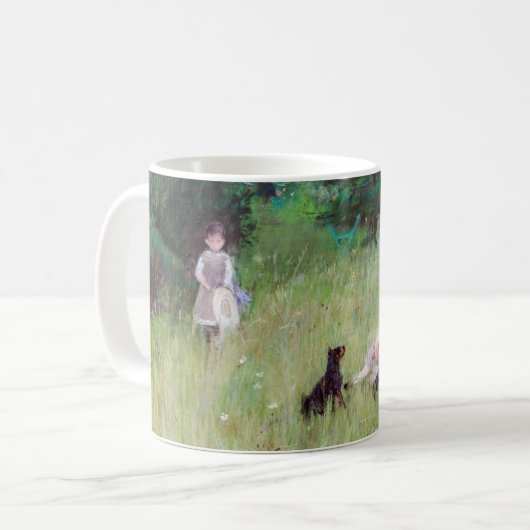 Berthe Morisot - Im Park Kaffeetasse (Vorderseite Links)