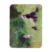 Berthe Morisot - Im Park Magnet (Vertikal)