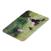 Berthe Morisot - Im Park Magnet (Linke Seite)