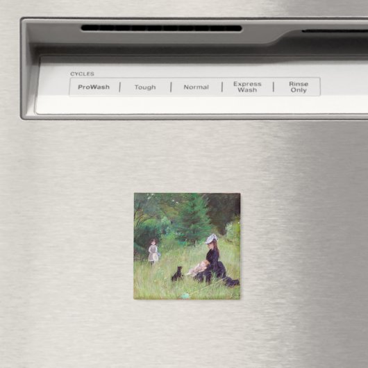 Berthe Morisot - Im Park Magnet (In Situ (Geschirrspüler))