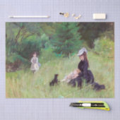 Berthe Morisot - Im Park Seidenpapier (Handwerk)