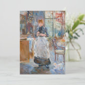 Berthe Morisot - Im Speisesaal Einladung (Stehend Vorderseite)