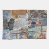 Berthe Morisot - Im Speisesaal Geschirrtuch (Horizontal)