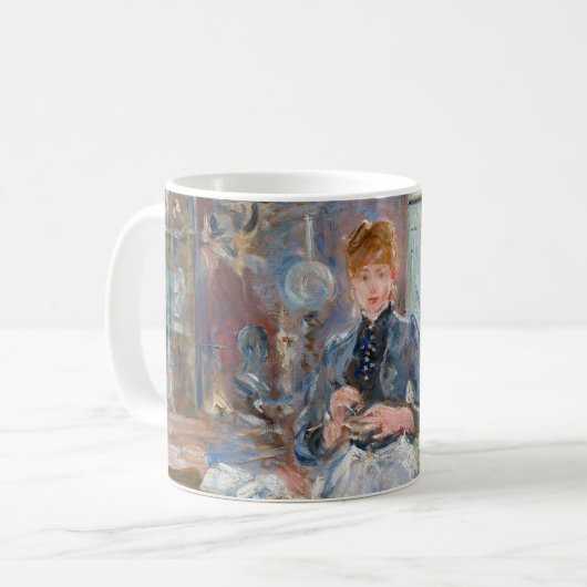 Berthe Morisot - Im Speisesaal Kaffeetasse (Vorderseite Links)