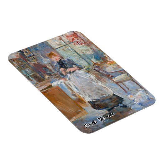 Berthe Morisot - Im Speisesaal Magnet (Rechte Seite)