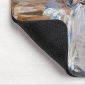 Berthe Morisot - Im Speisesaal Mousepad (Ecke)