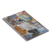 Berthe Morisot - Im Speisesaal Notizblock (Rechte Seite)