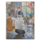 Berthe Morisot - Im Speisesaal Notizblock (Vorderseite)