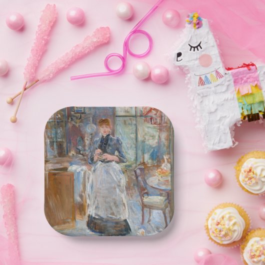 Berthe Morisot - Im Speisesaal Pappteller (Party)