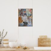 Berthe Morisot - Im Speisesaal Poster (Küche)
