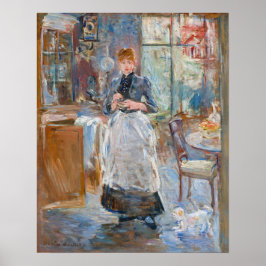Berthe Morisot - Im Speisesaal Poster