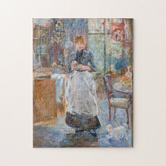 Berthe Morisot - Im Speisesaal Puzzle (Vertikal)