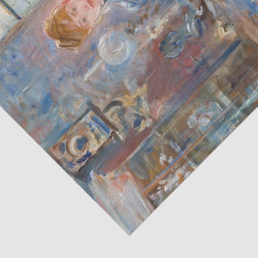 Berthe Morisot - Im Speisesaal Seidenpapier (Detail)