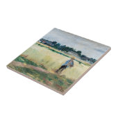 Berthe Morisot - Im Wheatfield bei Gennevillier Fliese (Seite)
