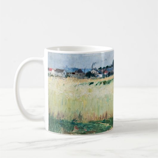 Berthe Morisot - Im Wheatfield bei Gennevillier Kaffeetasse (Links)