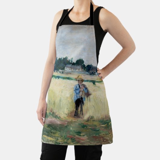 Berthe Morisot - Im Wheatfield bei Gennevillier Schürze (InSitu)