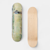 Berthe Morisot - Im Wheatfield bei Gennevillier Skateboard (Vorderseite)