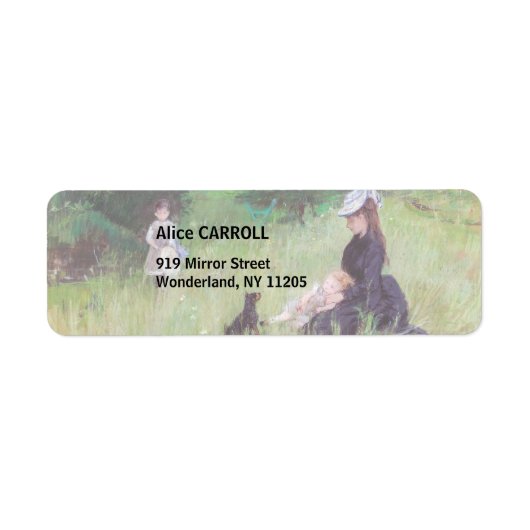 Berthe Morisot - In einem Park / Dans le parc (Vorne)