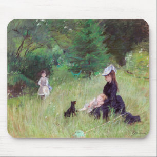 Berthe Morisot - In einem Park / Dans le parc Mousepad