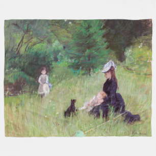 Berthe Morisot - In einem Park Fleecedecke