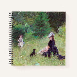 Berthe Morisot - In einem Park Notizblock