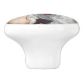 Berthe Morisot - Julie Daydreaming Keramikknauf (Seitenansicht)