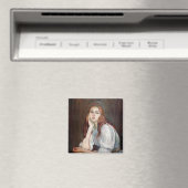 Berthe Morisot - Julie Daydreaming Magnet (In Situ (Geschirrspüler))
