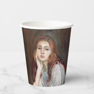 Berthe Morisot - Julie Daydreaming Pappbecher