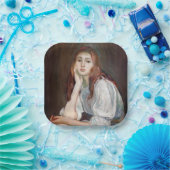 Berthe Morisot - Julie Daydreaming Pappteller (Party)