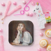 Berthe Morisot - Julie Daydreaming Pappteller (Party)