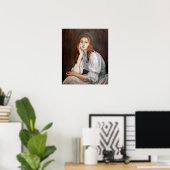 Berthe Morisot - Julie Daydreaming Poster (Heimbüro)
