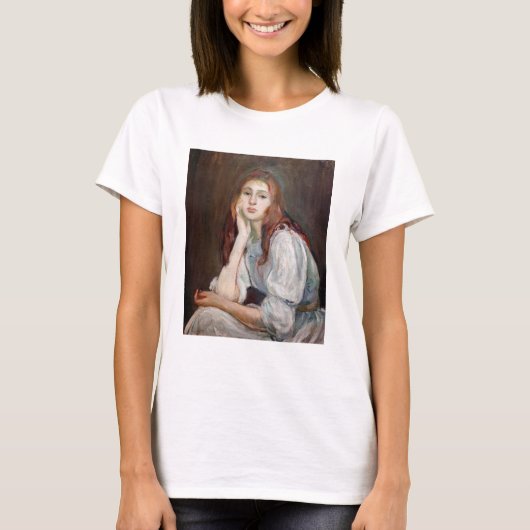 Berthe Morisot - Julie Daydreaming T-Shirt (Vorderseite)