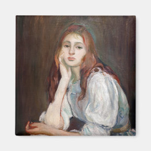 Berthe Morisot - Julie Tagträumend Magnet