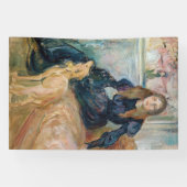 Berthe Morisot - Julie und ihr Greyhound Laerte Banner (Horizontal)
