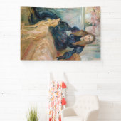 Berthe Morisot - Julie und ihr Greyhound Laerte Banner (InSitu)