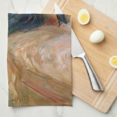 Berthe Morisot - Julie und ihr Greyhound Laerte Geschirrtuch (Viertel Falte)