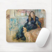 Berthe Morisot - Julie und ihr Greyhound Laerte Mousepad (Mit Mouse)