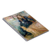 Berthe Morisot - Julie und ihr Greyhound Laerte Notizblock (Rechte Seite)
