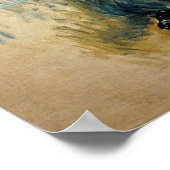 Berthe Morisot - Julie und ihr Greyhound Laerte Poster (Ecke)