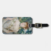 Berthe Morisot - Junge Frau in einem Baseball Gepäckanhänger (Vorderseite horizontal)