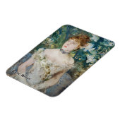 Berthe Morisot - Junge Frau in einem Baseball Magnet (Linke Seite)