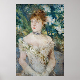 Berthe Morisot - Junge Frau in einem Baseball Poster