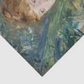 Berthe Morisot - Junge Frau in einem Baseball Seidenpapier (Detail)