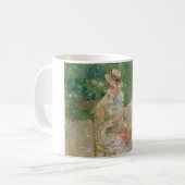 Berthe Morisot - Junge Frau knetet Kaffeetasse (Vorderseite Links)