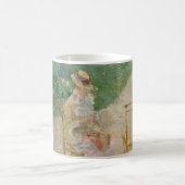 Berthe Morisot - Junge Frau knetet Kaffeetasse (Mittel)