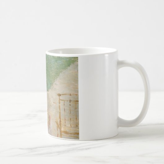 Berthe Morisot - Junge Frau knetet Kaffeetasse (Rechts)