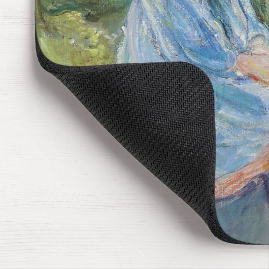 Berthe Morisot - Junge Mädchen am Fenster Mousepad (Ecke)